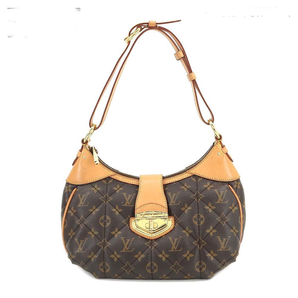 Louis Vuitton Monogram Etoile City Bag PM Shoulder Brown Gold Hardware